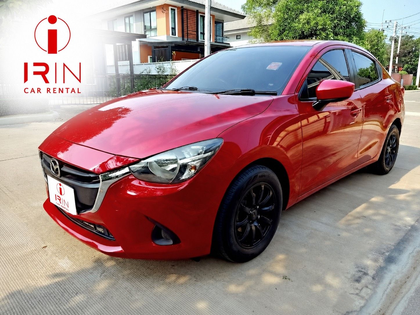 รถเช่าขับเอง MAZDA 2 Sedan โฉม Skyactiv ในสระบุรี